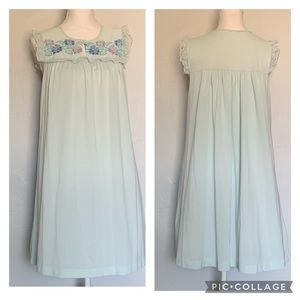 Vintage Nylon Nightie Night Gown